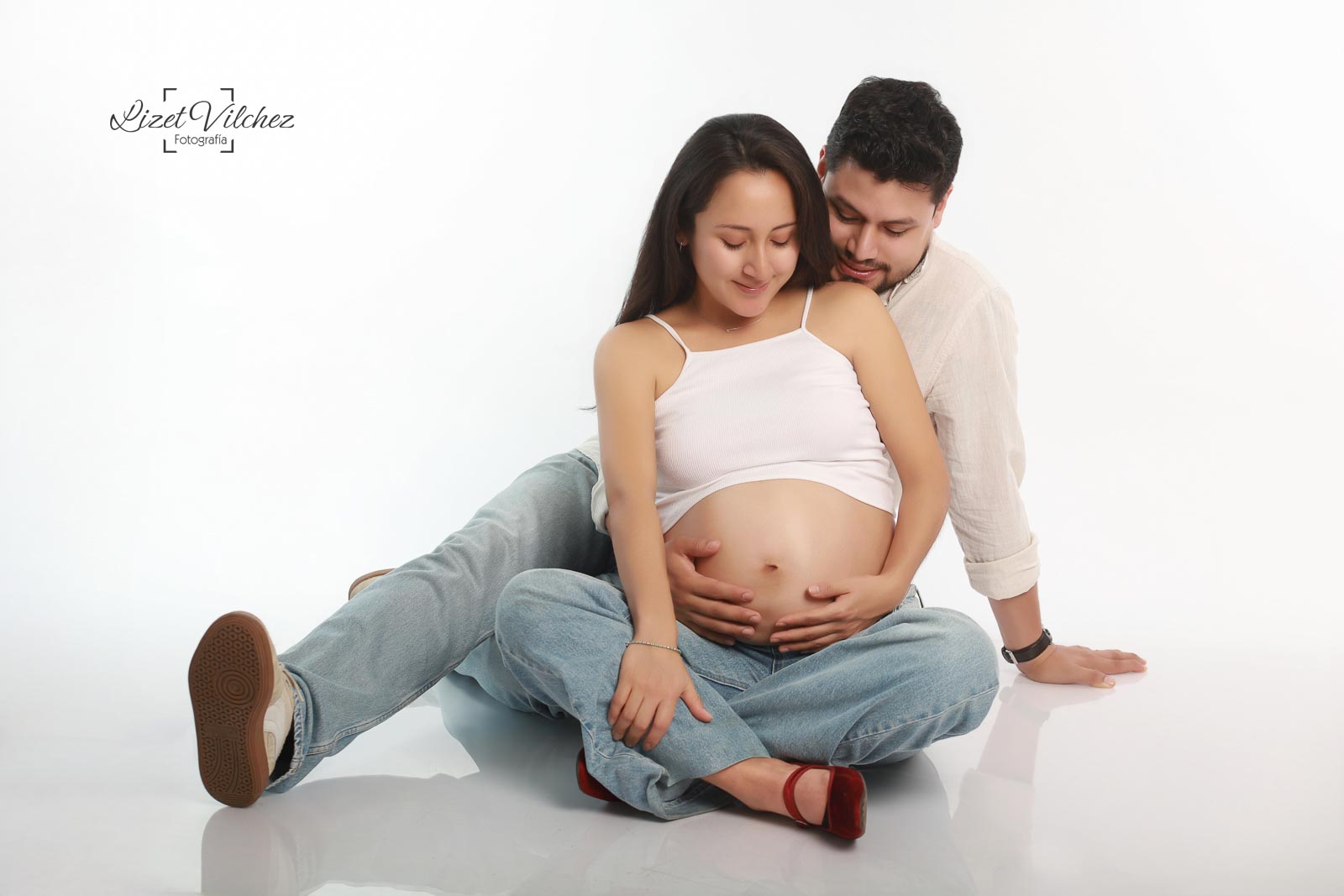 sesion de foto embarazada